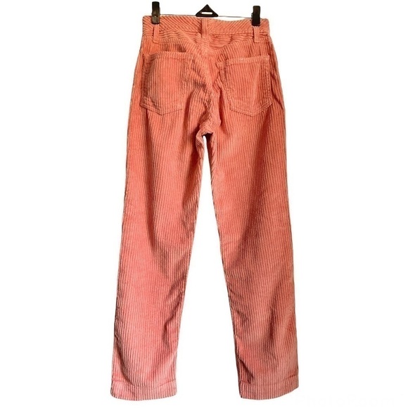 GRLFRND Helena High-Rise Clean Crop Corduroy Jean in Last Rose size 23 - Picture 6 of 9